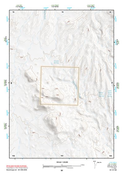34113NW Page 91 Bagdad Topo Preview 1