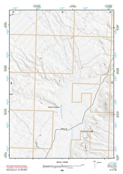 34113NW Page 106 Bagdad Topo Preview 1