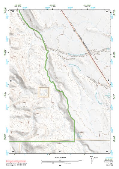 34113SE Page 45 Alamo Lake Topo Preview 1