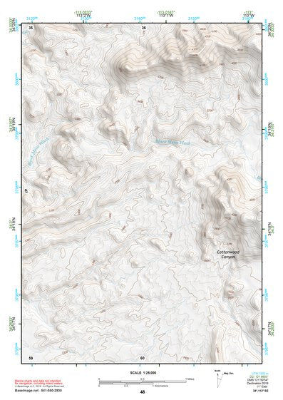 34113SE Page 48 Alamo Lake Topo Preview 1