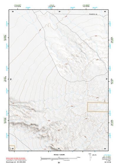 34113SE Page 51 Alamo Lake Topo Preview 1