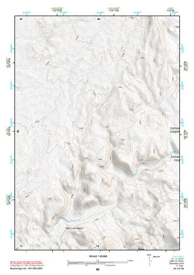 34113SE Page 60 Alamo Lake Topo Preview 1