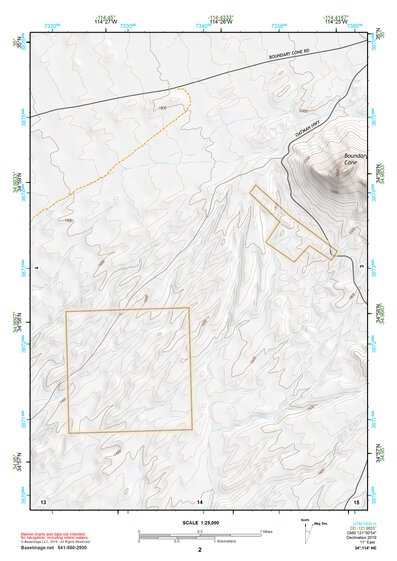 34114NE Page 2 Needles Topo Preview 1