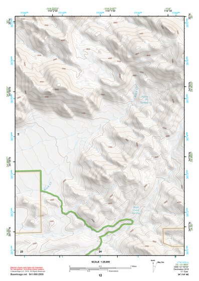 34114NE Page 12 Needles Topo Preview 1