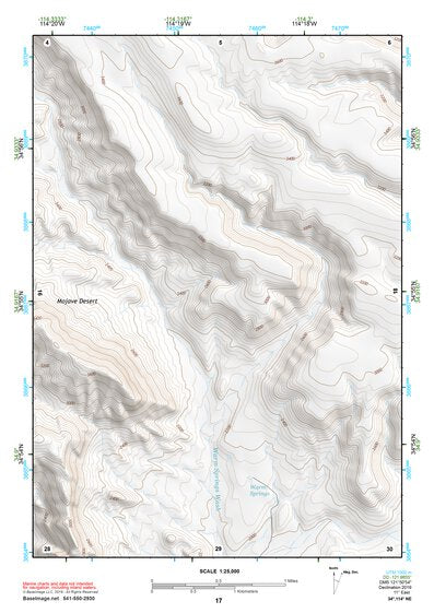 34114NE Page 17 Needles Topo Preview 1