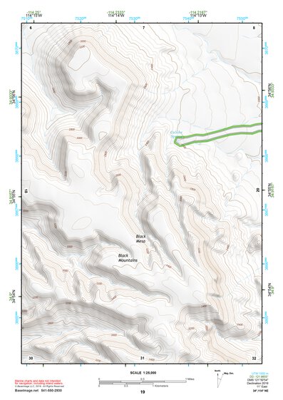 34114NE Page 19 Needles Topo Preview 1
