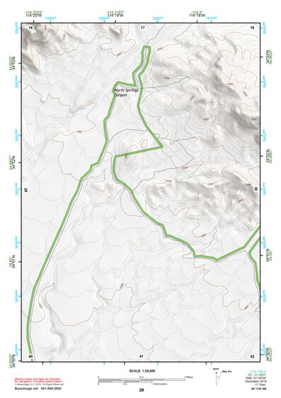 34114NE Page 29 Needles Topo Preview 1