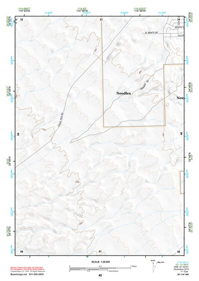 34114NW Page 45 Needles Topo Preview 1