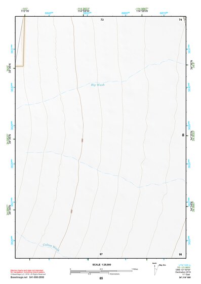 34114NW Page 85 Needles Topo Preview 1
