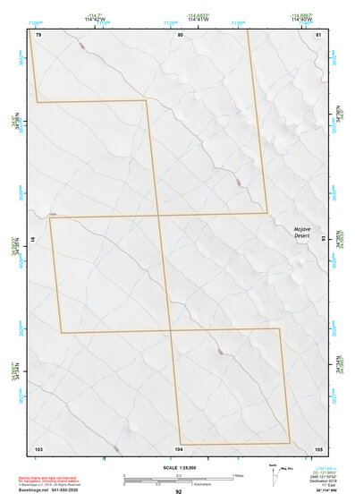 34114NW Page 92 Needles Topo Preview 1