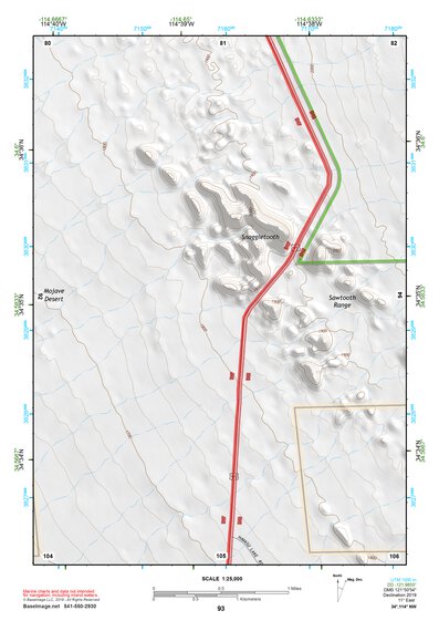 34114NW Page 93 Needles Topo Preview 1