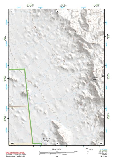 34114NW Page 94 Needles Topo Preview 1