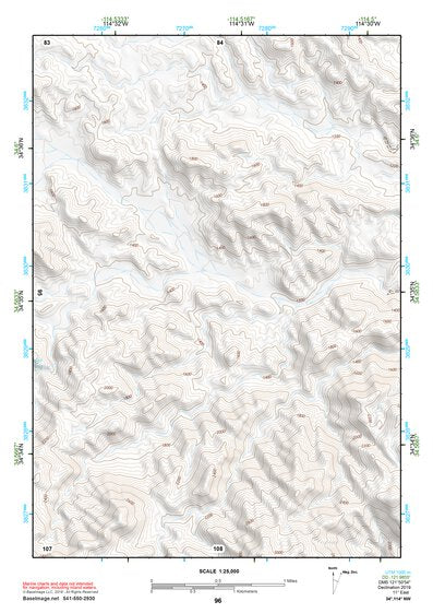 34114NW Page 96 Needles Topo Preview 1