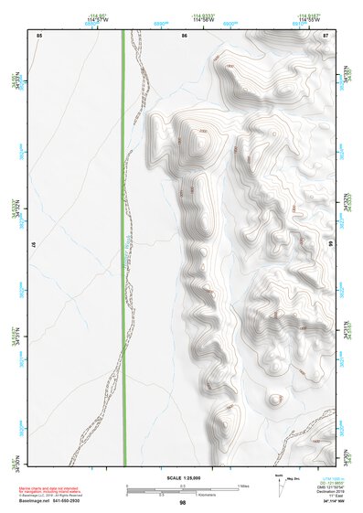 34114NW Page 98 Needles Topo Preview 1
