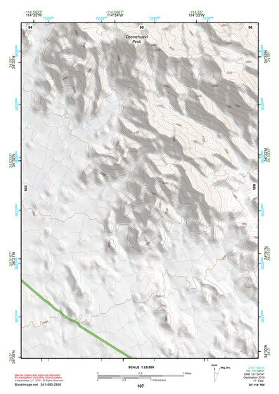 34114NW Page 107 Needles Topo Preview 1