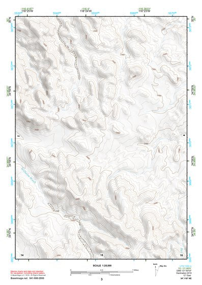 34116NE Page 3 Newberry Springs Topo Preview 1