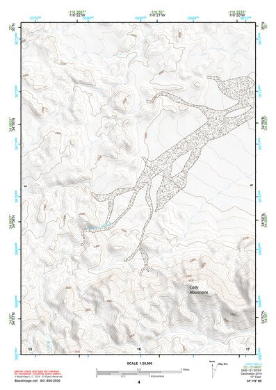 34116NE Page 4 Newberry Springs Topo Preview 1