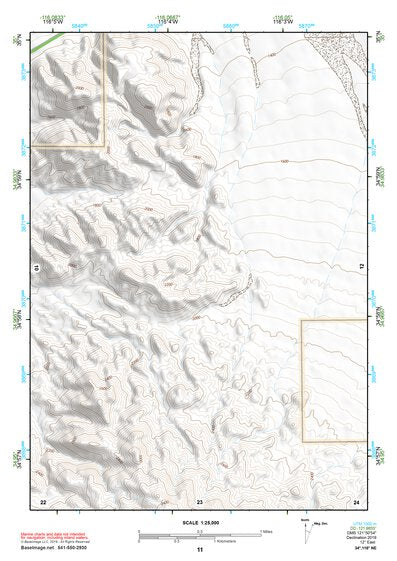 34116NE Page 11 Newberry Springs Topo Preview 1