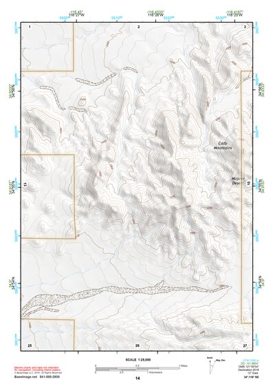 34116NE Page 14 Newberry Springs Topo Preview 1