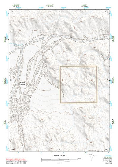 34116NE Page 17 Newberry Springs Topo Preview 1