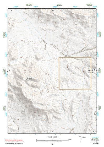 34116NE Page 22 Newberry Springs Topo Preview 1