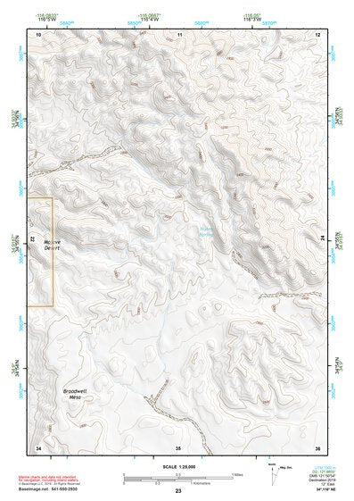34116NE Page 23 Newberry Springs Topo Preview 1
