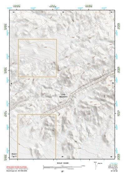 34116NE Page 27 Newberry Springs Topo Preview 1