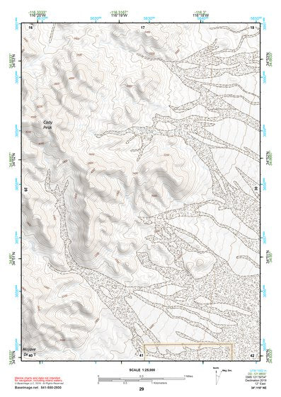 34116NE Page 29 Newberry Springs Topo Preview 1