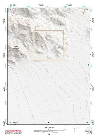 34116NE Page 33 Newberry Springs Topo Preview 1