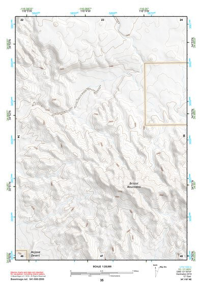 34116NE Page 35 Newberry Springs Topo Preview 1
