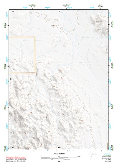 34116NE Page 36 Newberry Springs Topo Preview 1