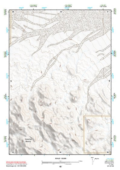 34116NE Page 42 Newberry Springs Topo Preview 1