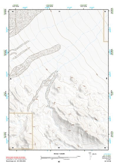 34116NE Page 43 Newberry Springs Topo Preview 1