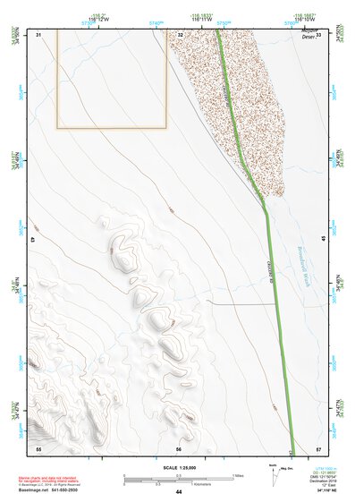 34116NE Page 44 Newberry Springs Topo Preview 1