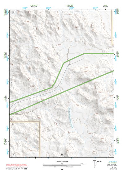 34116NE Page 48 Newberry Springs Topo Preview 1