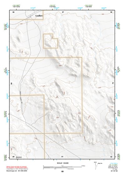 34116NE Page 69 Newberry Springs Topo Preview 1