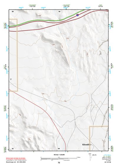 34116NE Page 72 Newberry Springs Topo Preview 1