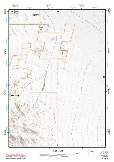 34116NE Page 81 Newberry Springs Topo Preview 1