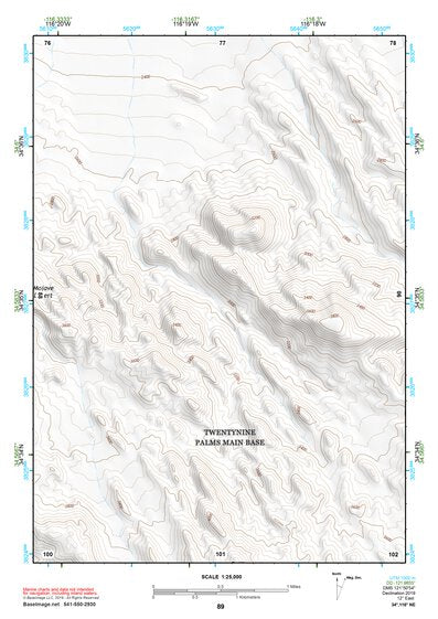 34116NE Page 89 Newberry Springs Topo Preview 1