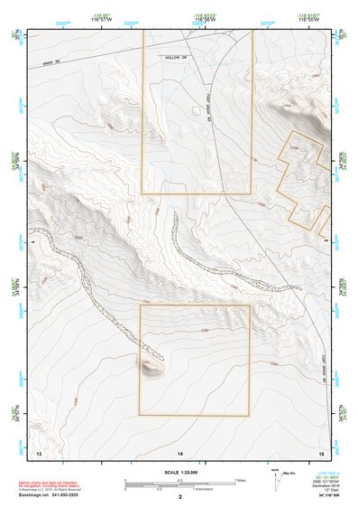 34116NW Page 2 Newberry Springs Topo Preview 1