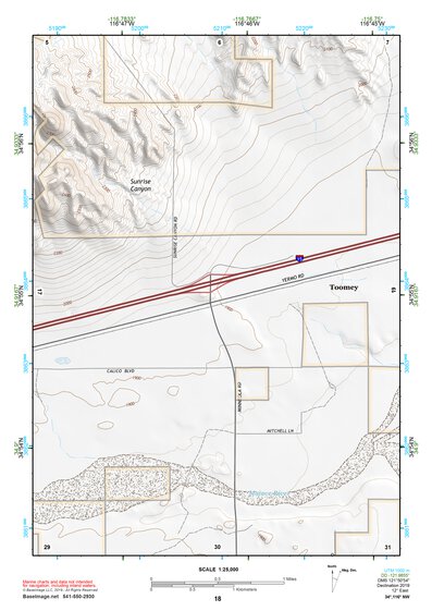 34116NW Page 18 Newberry Springs Topo Preview 1