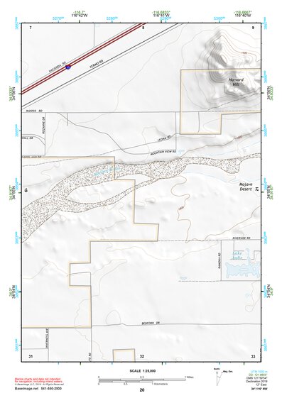 34116NW Page 20 Newberry Springs Topo Preview 1