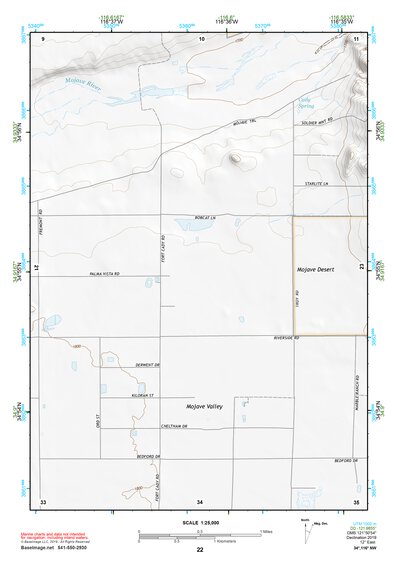 34116NW Page 22 Newberry Springs Topo Preview 1