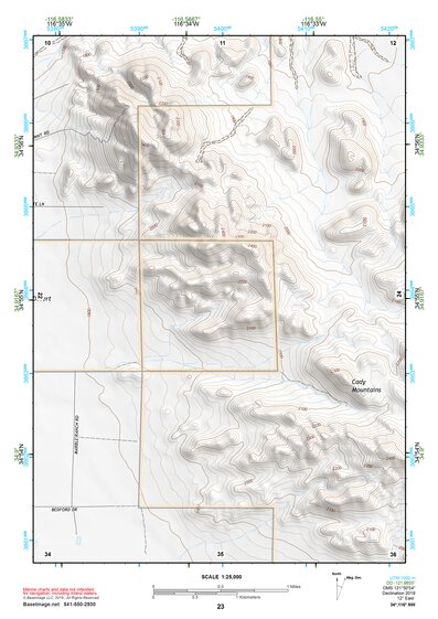 34116NW Page 23 Newberry Springs Topo Preview 1