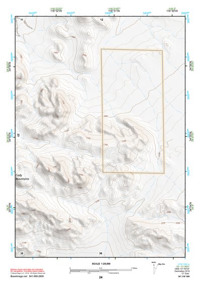 34116NW Page 24 Newberry Springs Topo Preview 1