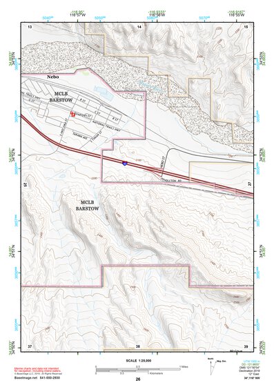 34116NW Page 26 Newberry Springs Topo Preview 1