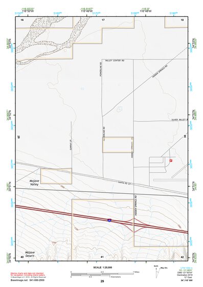 34116NW Page 29 Newberry Springs Topo Preview 1
