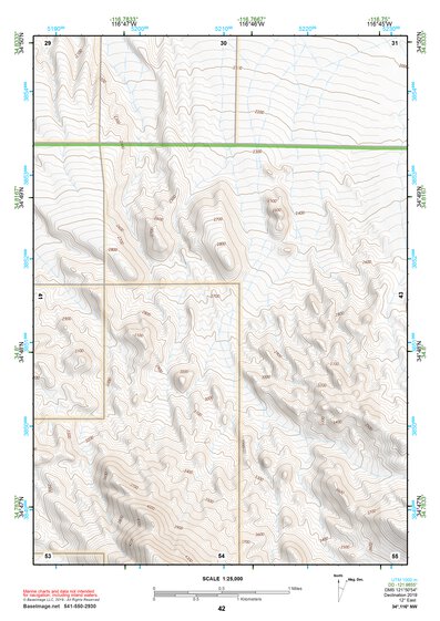 34116NW Page 42 Newberry Springs Topo Preview 1
