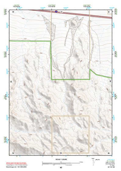 34116NW Page 43 Newberry Springs Topo Preview 1