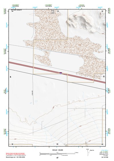 34116NW Page 47 Newberry Springs Topo Preview 1